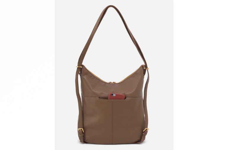 Hobo Bags - Merrin Convertible Backpack - Dark Elm