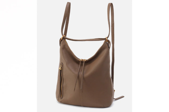 Hobo Bags - Merrin Convertible Backpack - Dark Elm