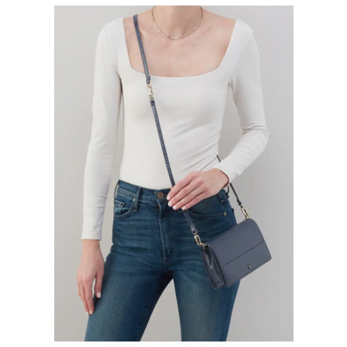 Hobo Bags - Jill Crossbody - Blue Stone