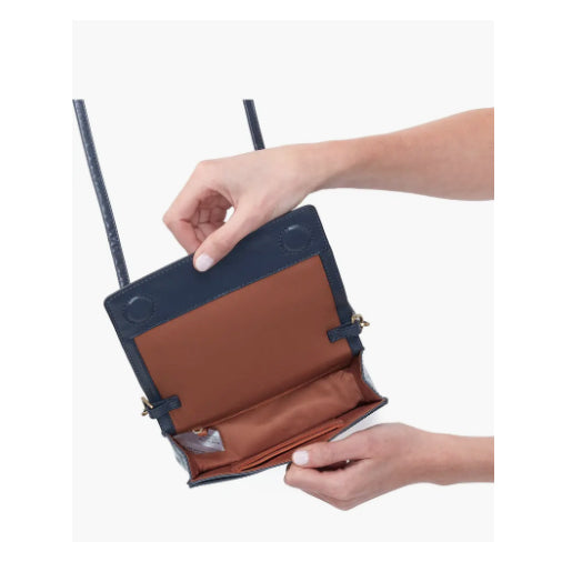 Hobo Bags - Jill Crossbody - Blue Stone