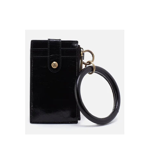 Hobo Bags - Ring Credit Card Wristlet - Black