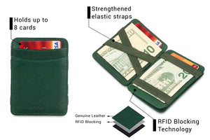 Hunterson Magic Coin Wallet - Green