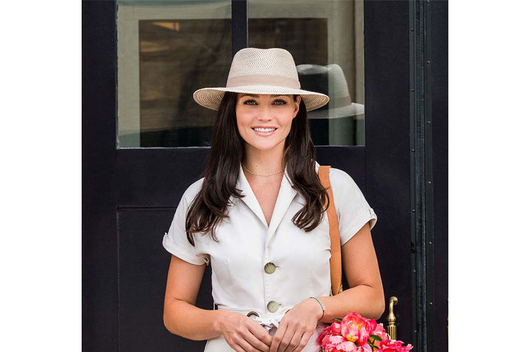 Wallaroo Hat Company - Petite Charlie Ivory/Taupe