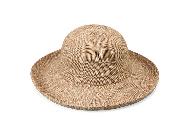 Wallaroo Hat Company - Petite Victoria Mixed Camel