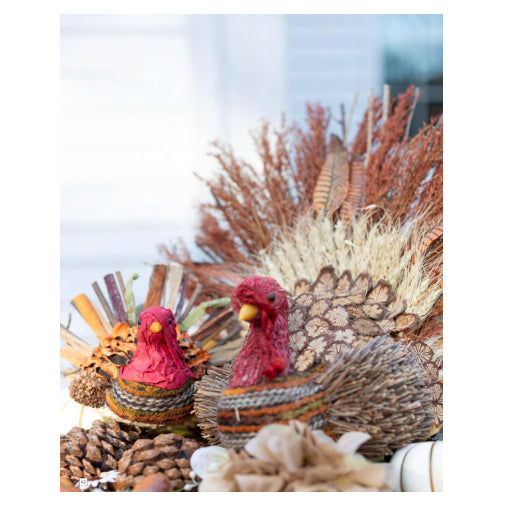 Tabletop Twig Turkey, Medium