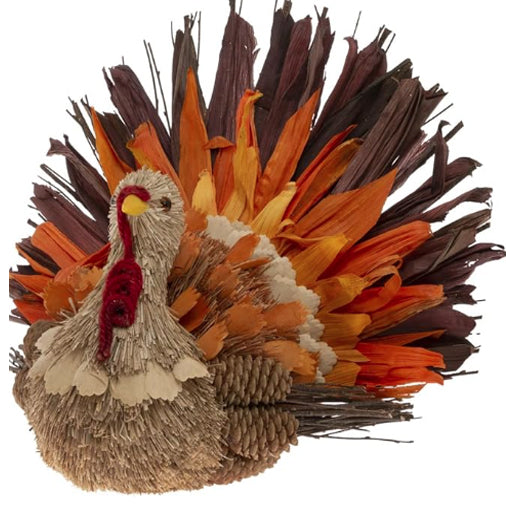 Autumn Harvest Pinecone Turkey, 10 inch