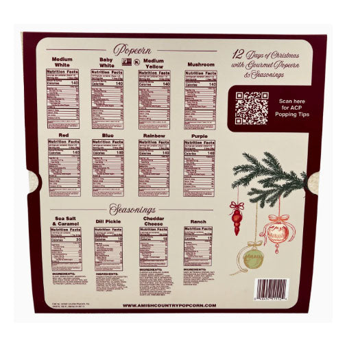 Popcorn Advent Calendar
