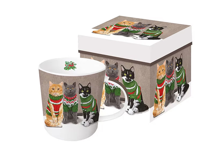 Sweater Cats Gift-Boxed Mug
