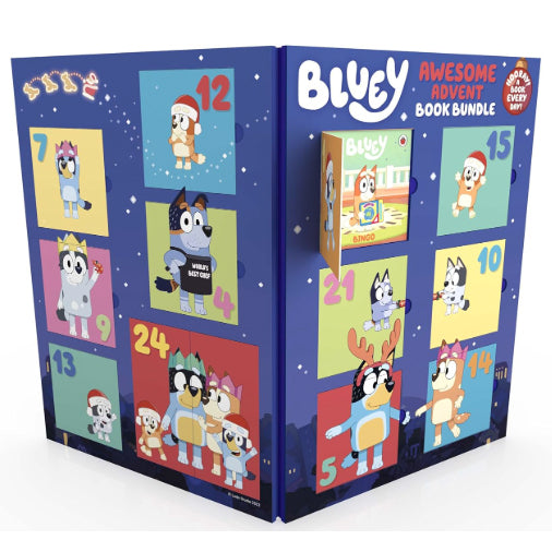 Bluey: Awesome Advent Calendar Book Bundle