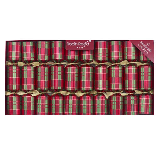 Robin Reed 8.5" Tartan Crackers - Box of 10