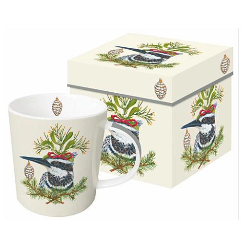 Kingfisher Holiday Mug  - Vicki Sawyer