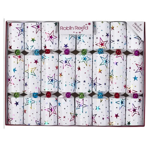 Robin Reed Magic Stars Christmas Crackers, Box of 8