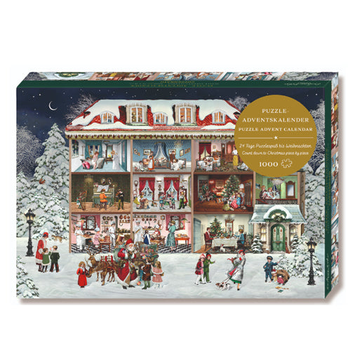 Alison Gardiner - A Wonderful Christmas House Jigsaw Puzzle Advent Calendar