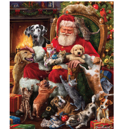 Santa's Little Friends Advent Calendar