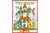 Caspari - Christmas Birdhouse Boxed Note Cards