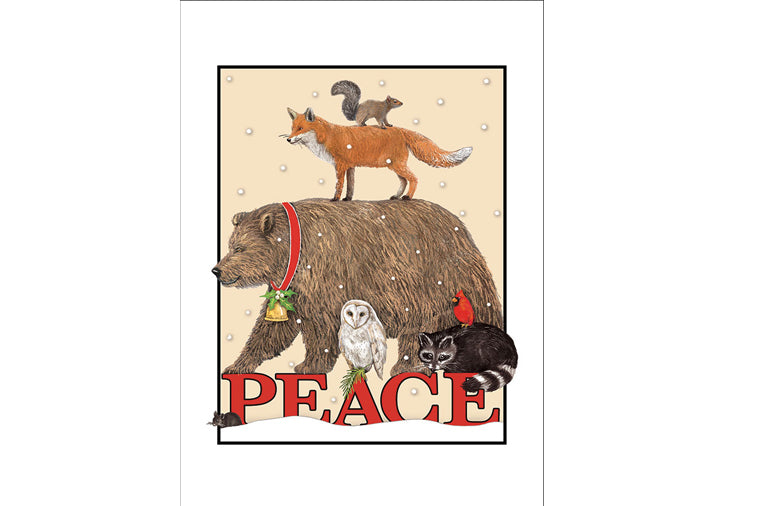 Peace Animals Boxed Note Cards