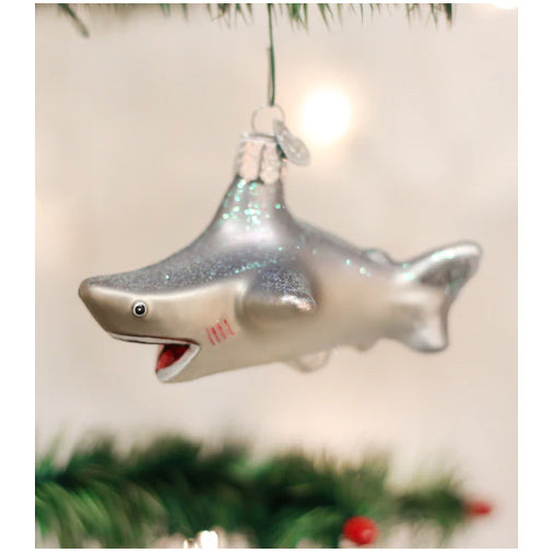 Old World Christmas - Shark Ornament