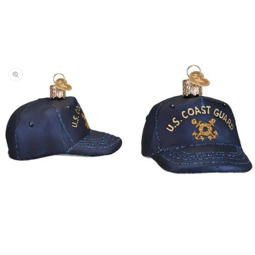 Old World Christmas - Coast Guard Cap Ornament