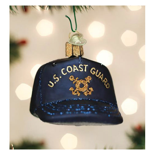Old World Christmas - Coast Guard Cap Ornament