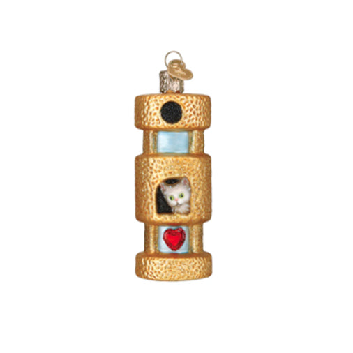 Old World Christmas - Cat Tower Ornament