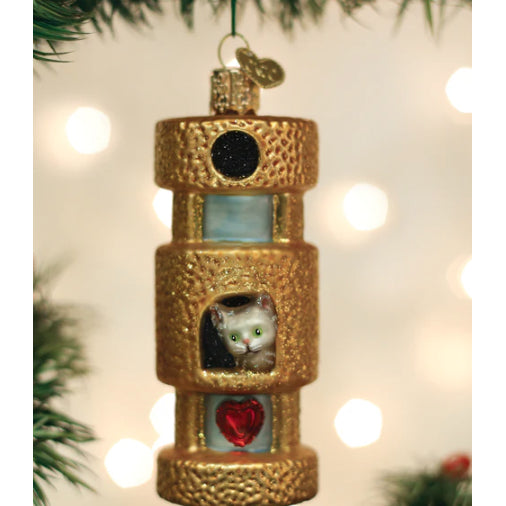 Old World Christmas - Cat Tower Ornament
