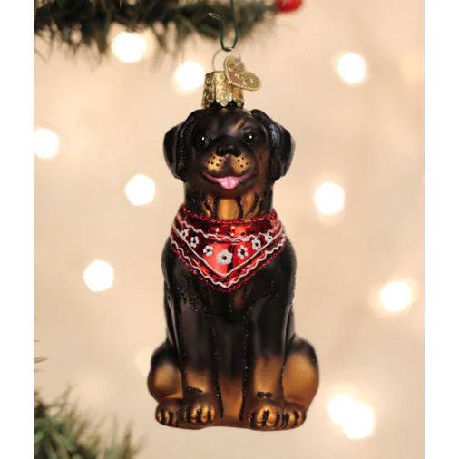 Old World Christmas - Rottweiler Ornament