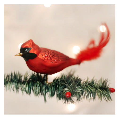 Old World Christmas - Large Red Cardinal Ornament