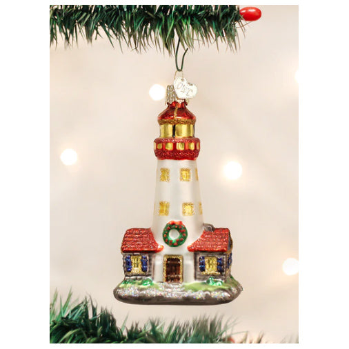 Old World Christmas - Lighthouse Ornament
