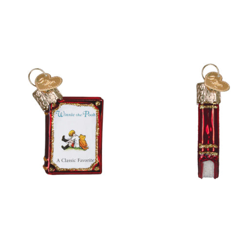 Old World Christmas - Winnie-The-Pooh Book Ornament