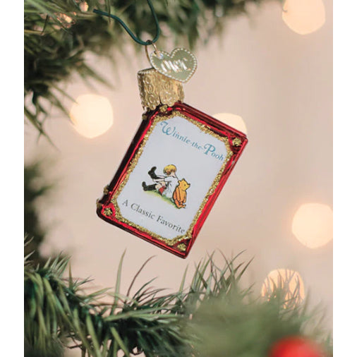 Old World Christmas - Winnie-The-Pooh Book Ornament