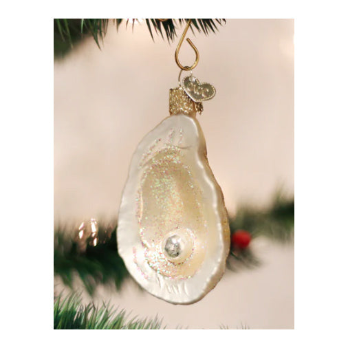 Old World Christmas - Oyster With Pearl Ornament