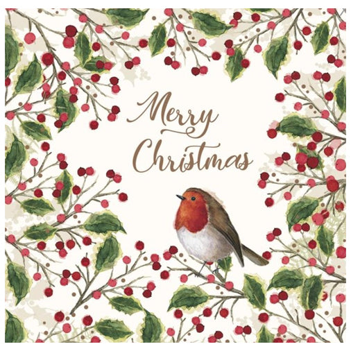 Merry Bird Cocktail Napkins