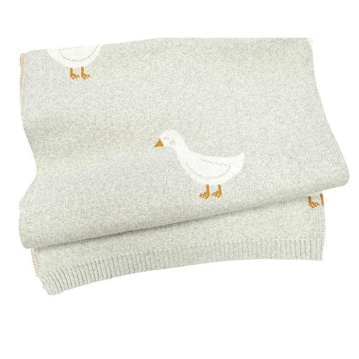 Duck Waddle Organic Cotton Baby Blanket