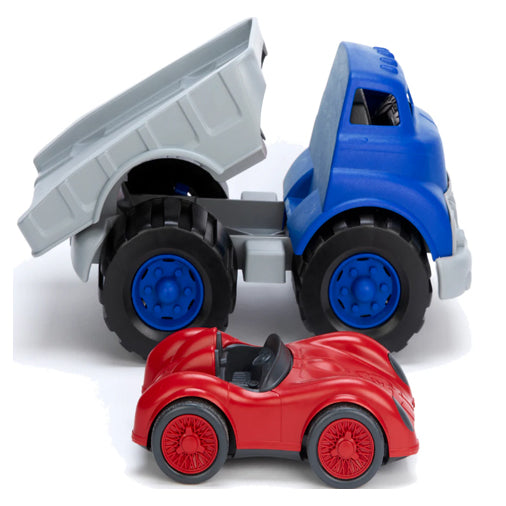 Green Toys - Flat Bed Truck and Race Car