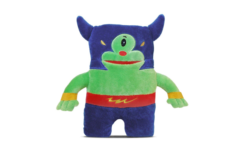 Green Monster Potato Tooth Pillow