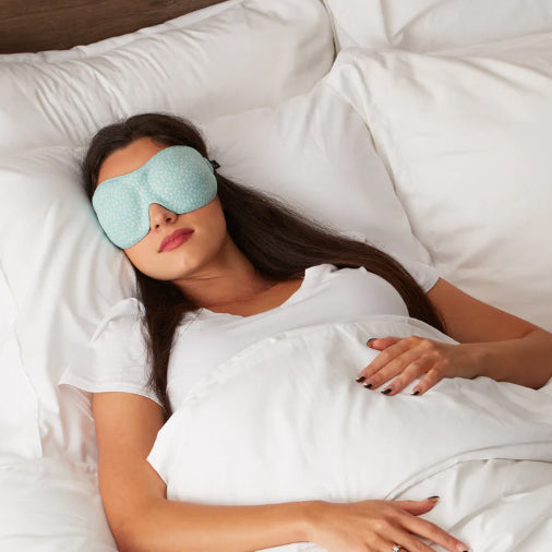 40 Blinks Sleep Mask - Teal Dots