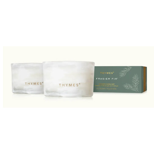 Thymes - Frasier Fir Tidings Votive Set, 3oz