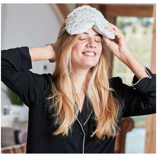 Warmies® Marshmallow Gray Eye Mask