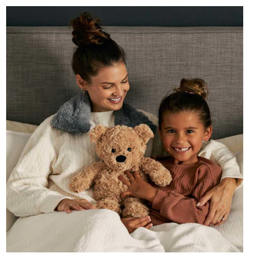 Warmies Brown Curly Bear