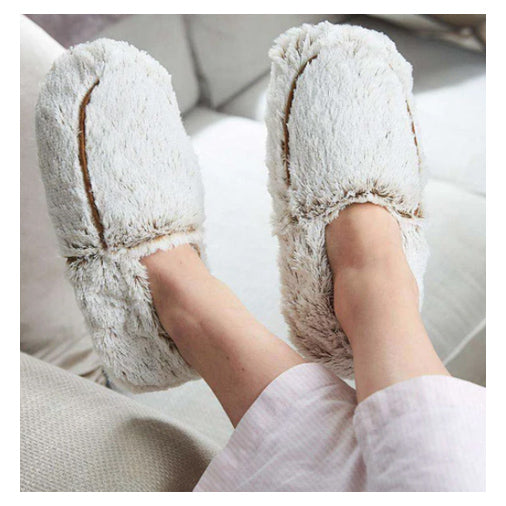 Warmies Marshmallow Brown Slippers
