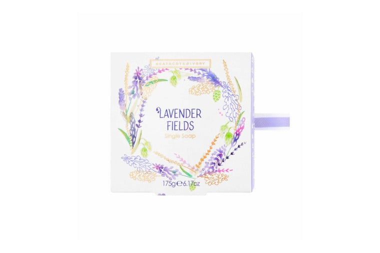 Lavender Fields Scented Soap - Heathcote & Ivory