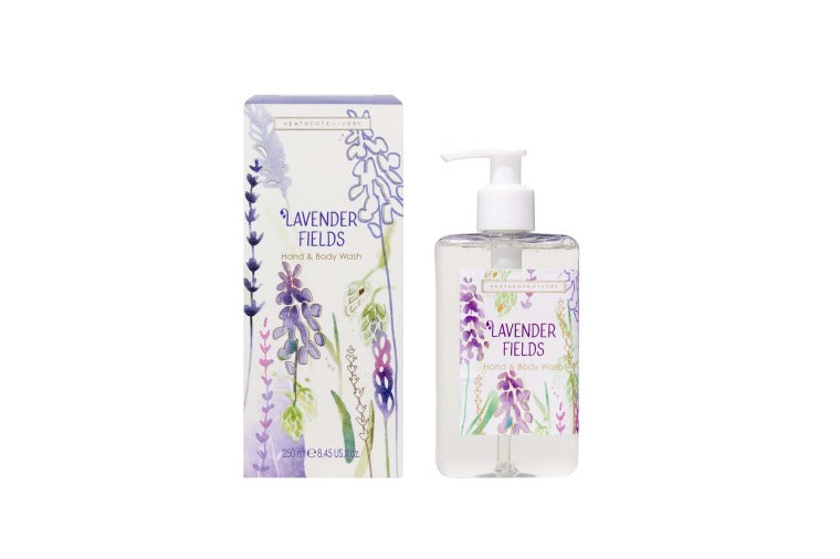 Lavender Fields Hand & Body Wash - Heathcote & Ivory