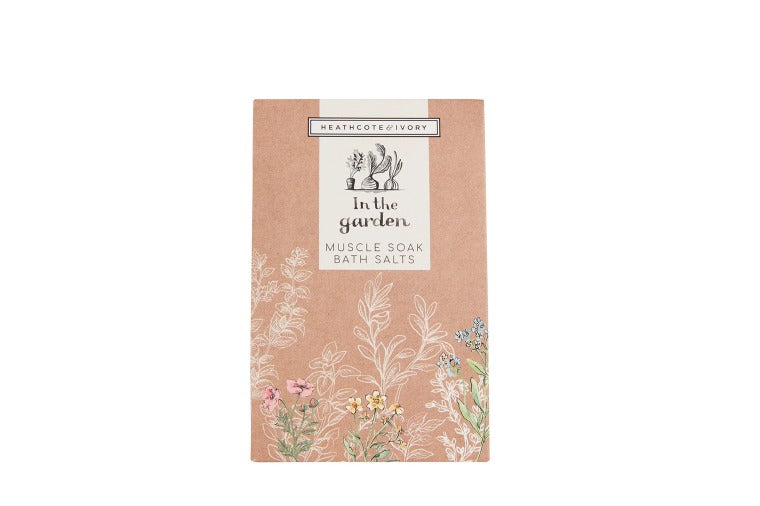 In The Garden Muscle Soak Bath Salts - Heathcote & Ivory