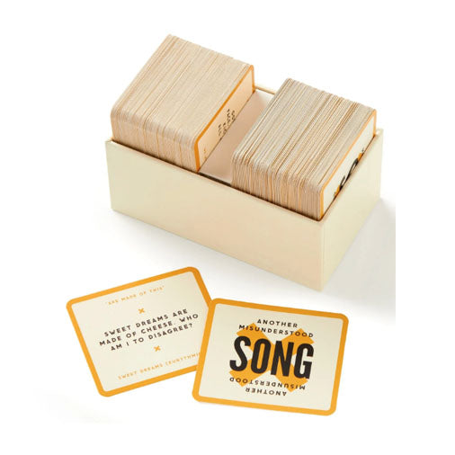 Misunderstood Songs Game