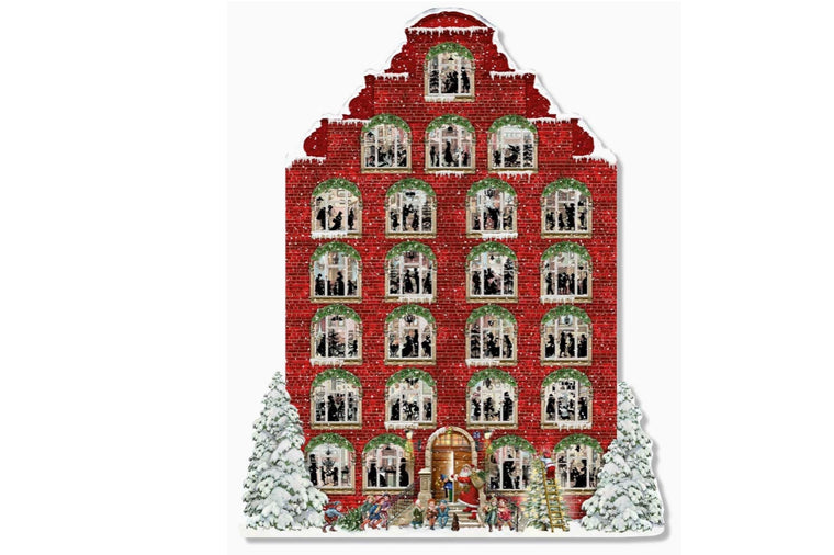 Alison Gardiner - Nostalgic Christmas House Advent Calendar