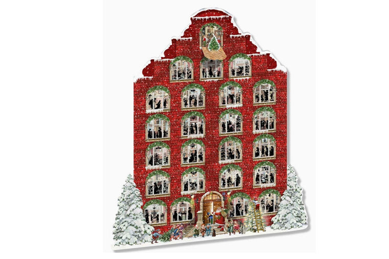 Alison Gardiner - Nostalgic Christmas House Advent Calendar