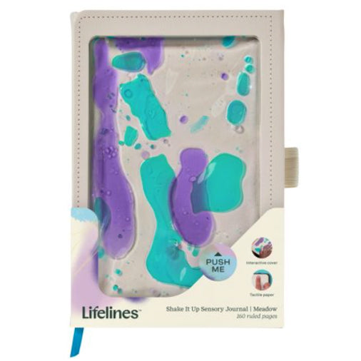 Lifelines Sensory Journal - Aqua/Purple
