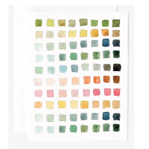 Paint Swatch Notecards