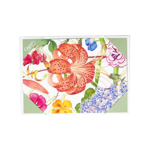 Floral Trellis Boxed Note Cards - 8 Cards and Envelopes