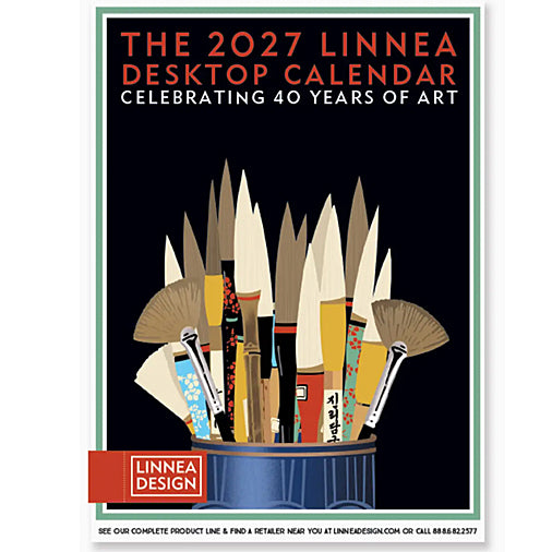 2027 Linnea Desktop Calendar